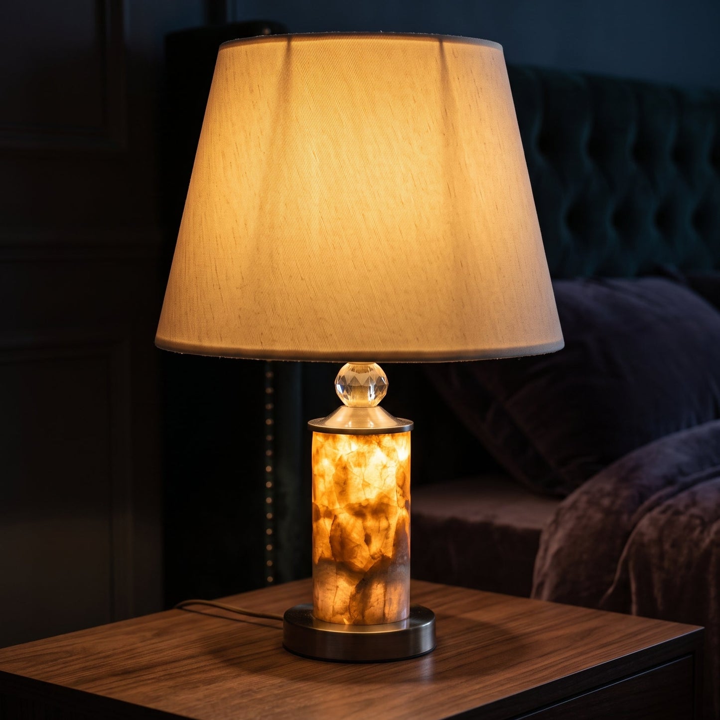 Pearl Glow™ – Mother Pearl Lamp – Single