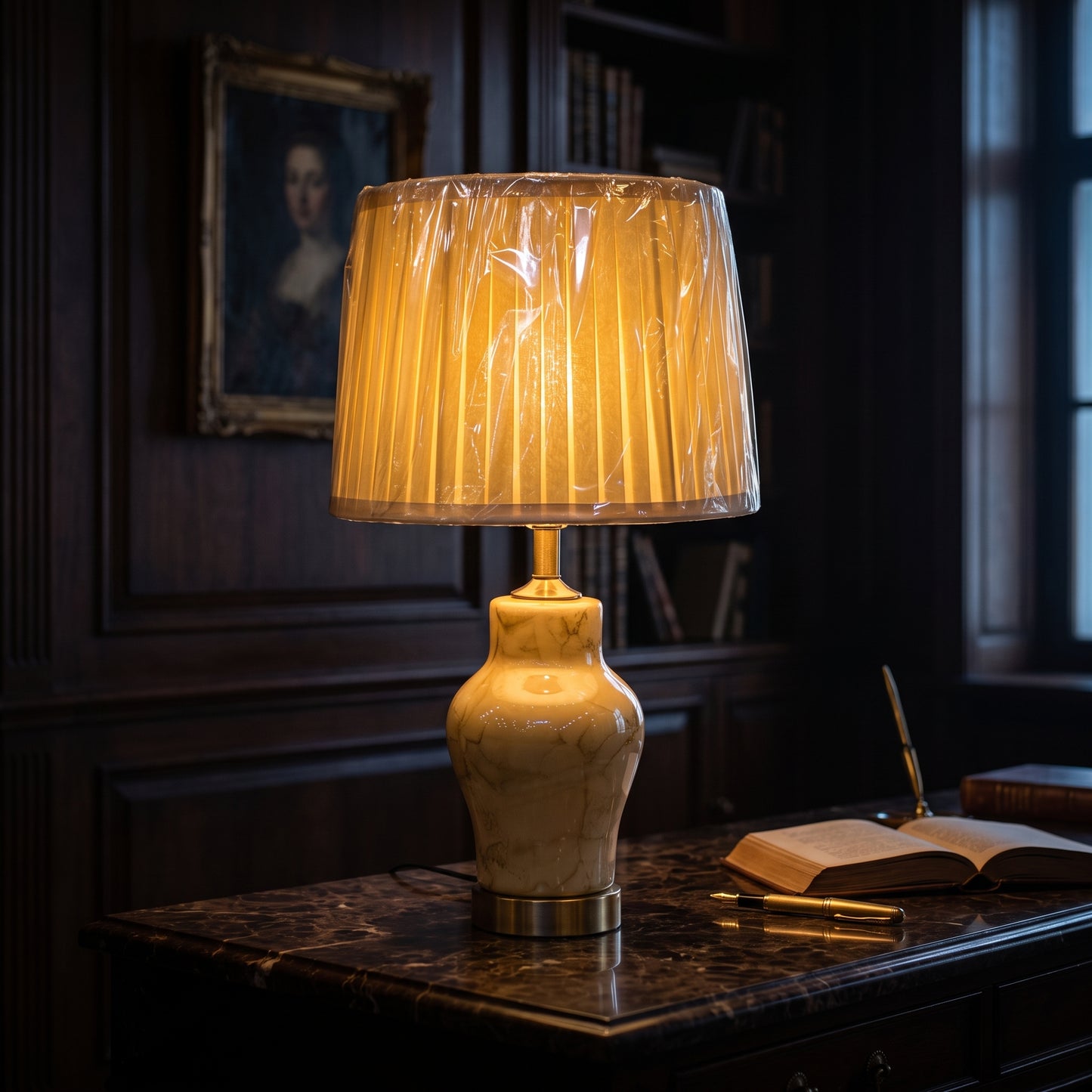 Textura Glow™ – Textured Lamp Pair