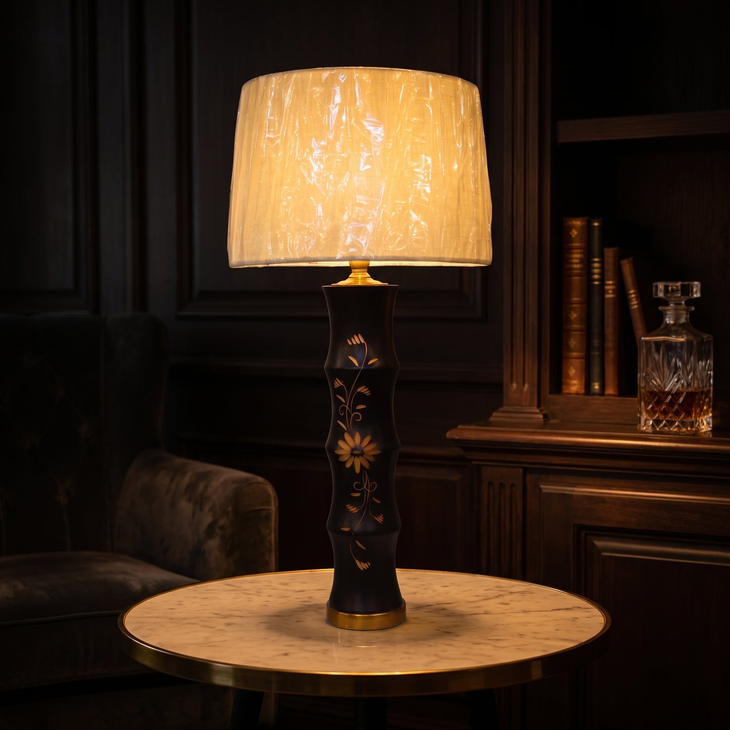 Siam Artisan™ – Thailand Handmade Wooden Lamp Pair