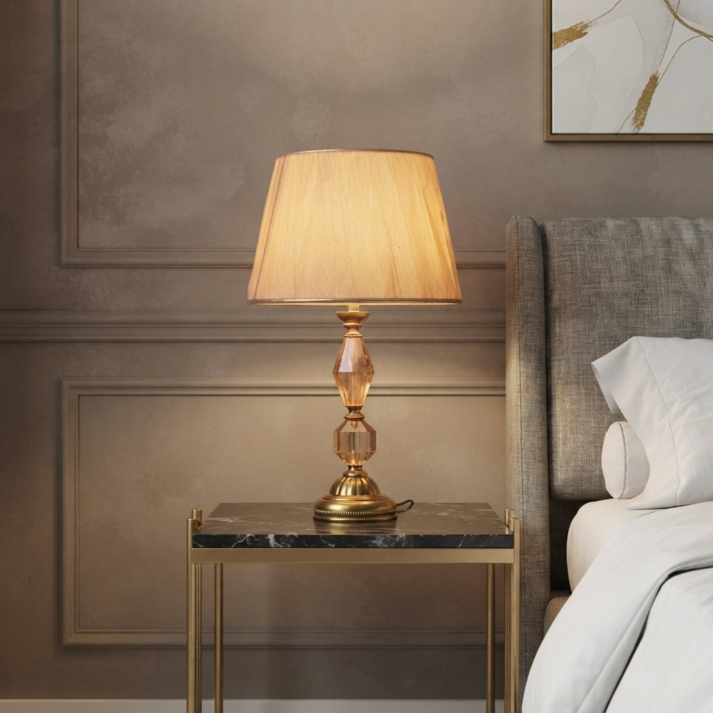 Crystal Elegance™ – Single Crystal Lamp