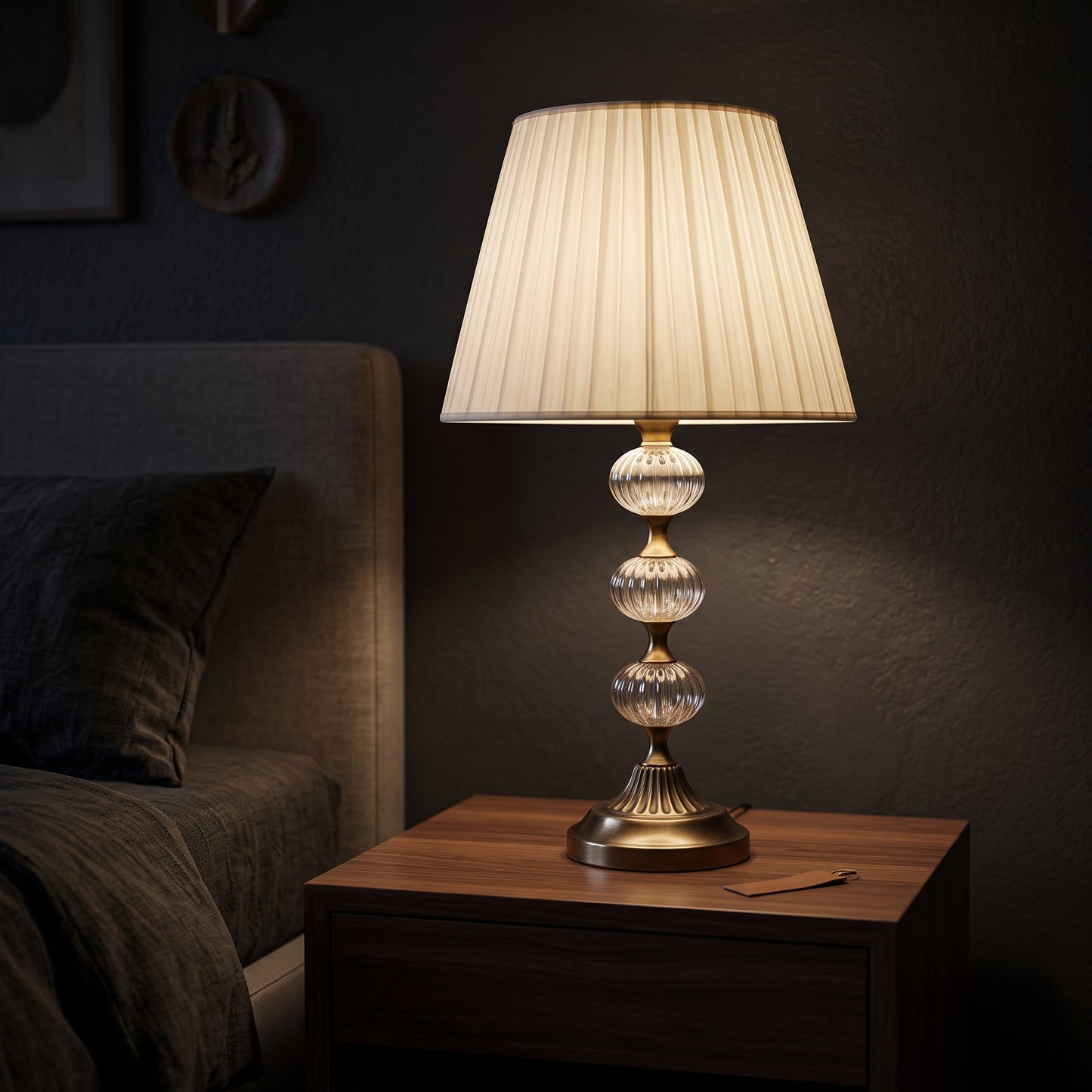 Crystal Sphere™ – 3 Glass Ball Lamp – Single
