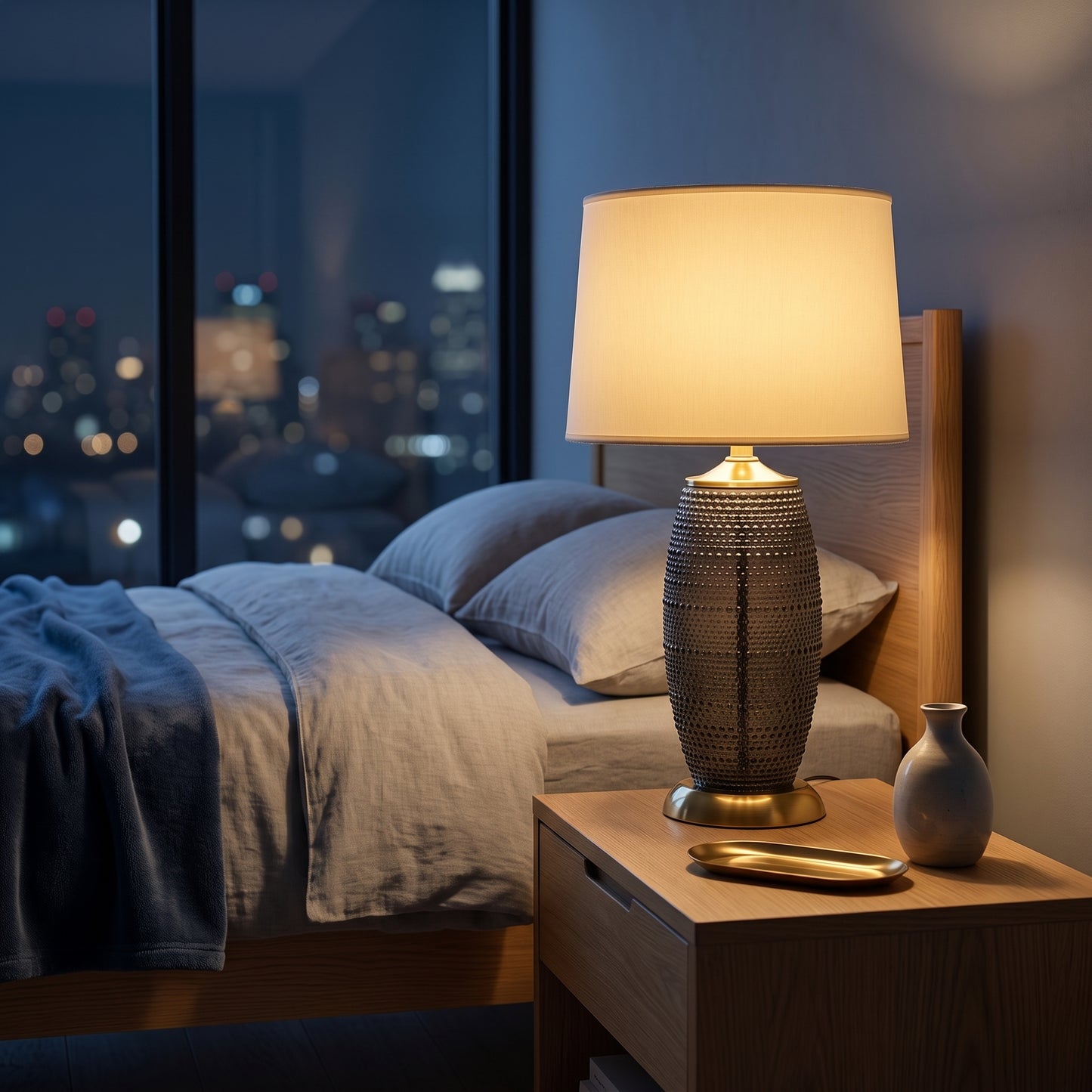 Luxe Reflection™ – Glass Lamp – Pair