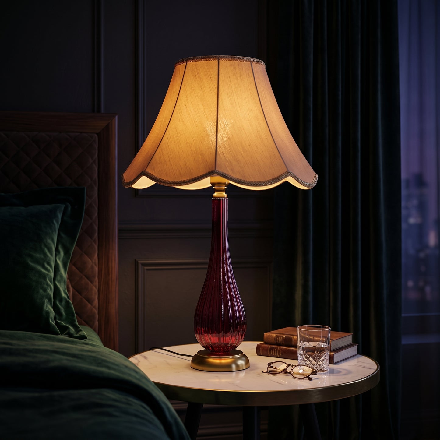 Crystal Radiance™ – Glass Lamp Pair