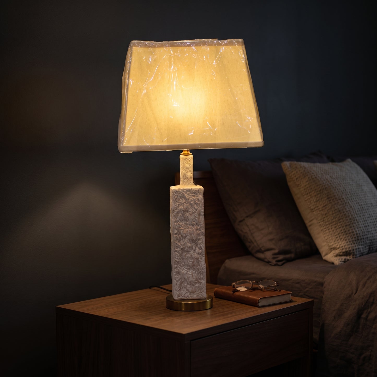 Rustic Ember™ – Terracotta Lamp Pair (25 Inch Height)