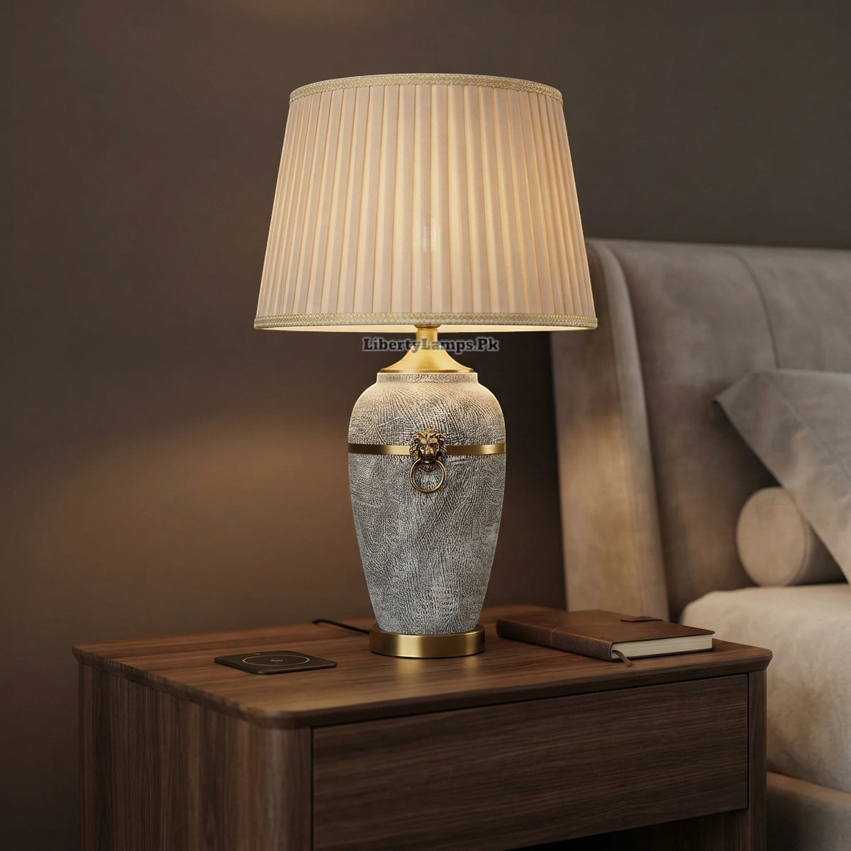 Terracotta Charm – Classic Terracotta Table Lamp Pair