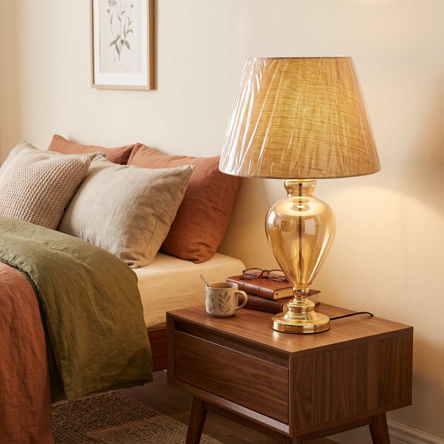 Crystal Prestige™ – Glass Lamp Pair