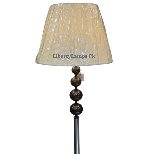 💡 4 Wooden Ball Floor Lamp (Single) 💡