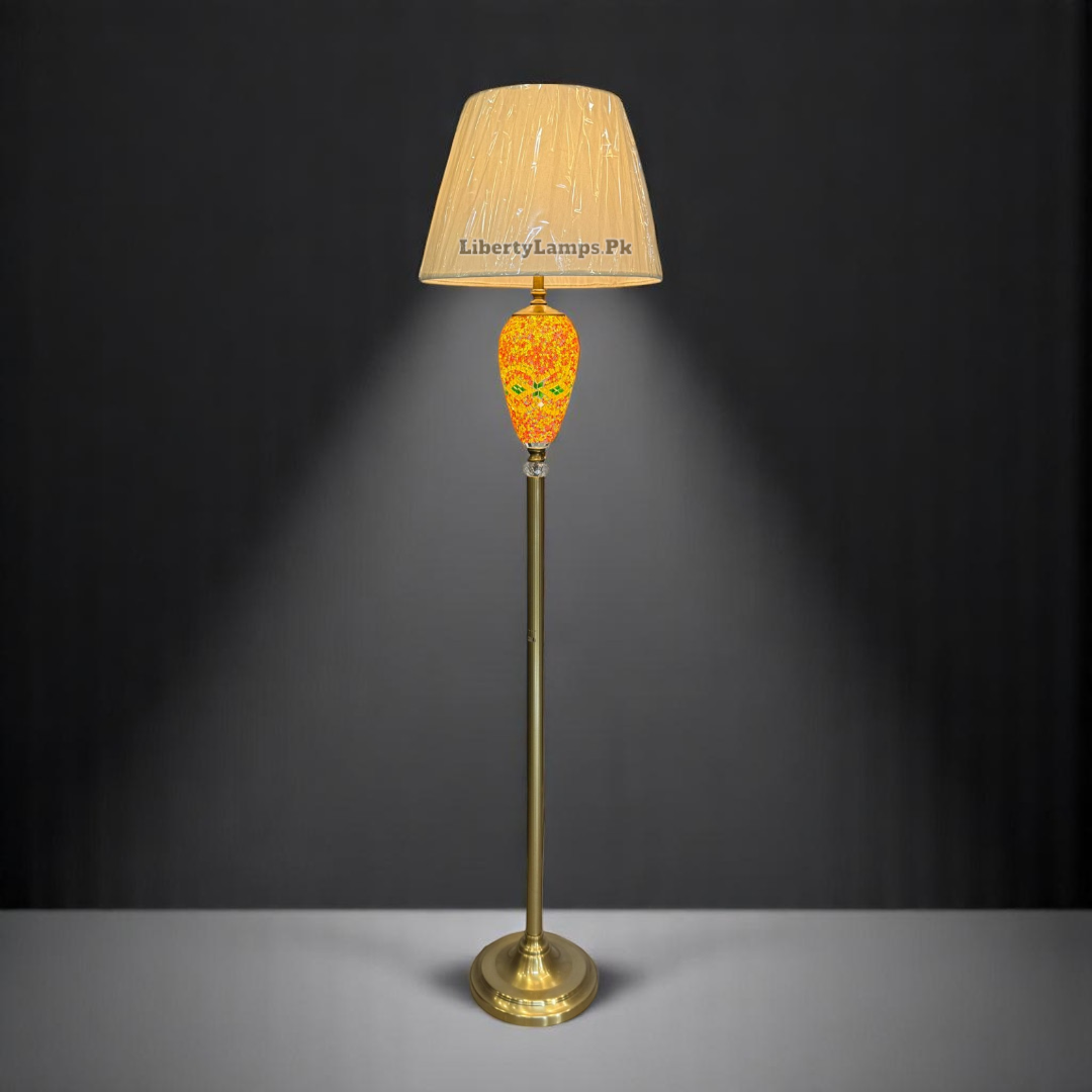 💡 Mosaic Turkish Double Light Floor Lamp (Single) 💡