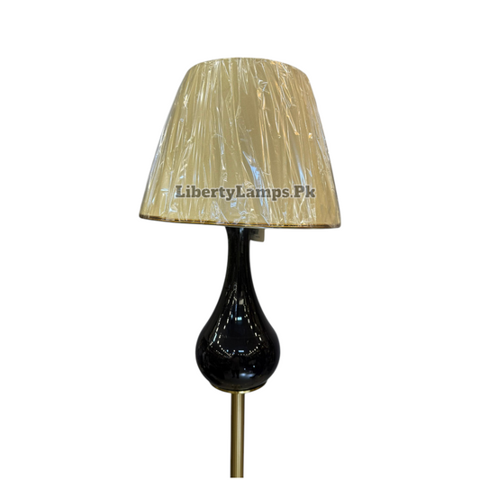 💡 Black Glass Floor Lamp (Single) 💡