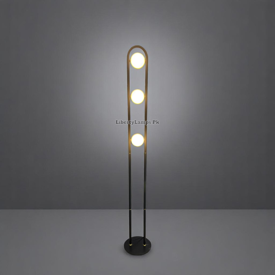💡 3-LED Floor Lamp – Sleek & Stylish (Single) 💡