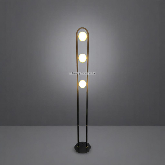 💡 3-LED Floor Lamp – Sleek & Stylish (Single) 💡