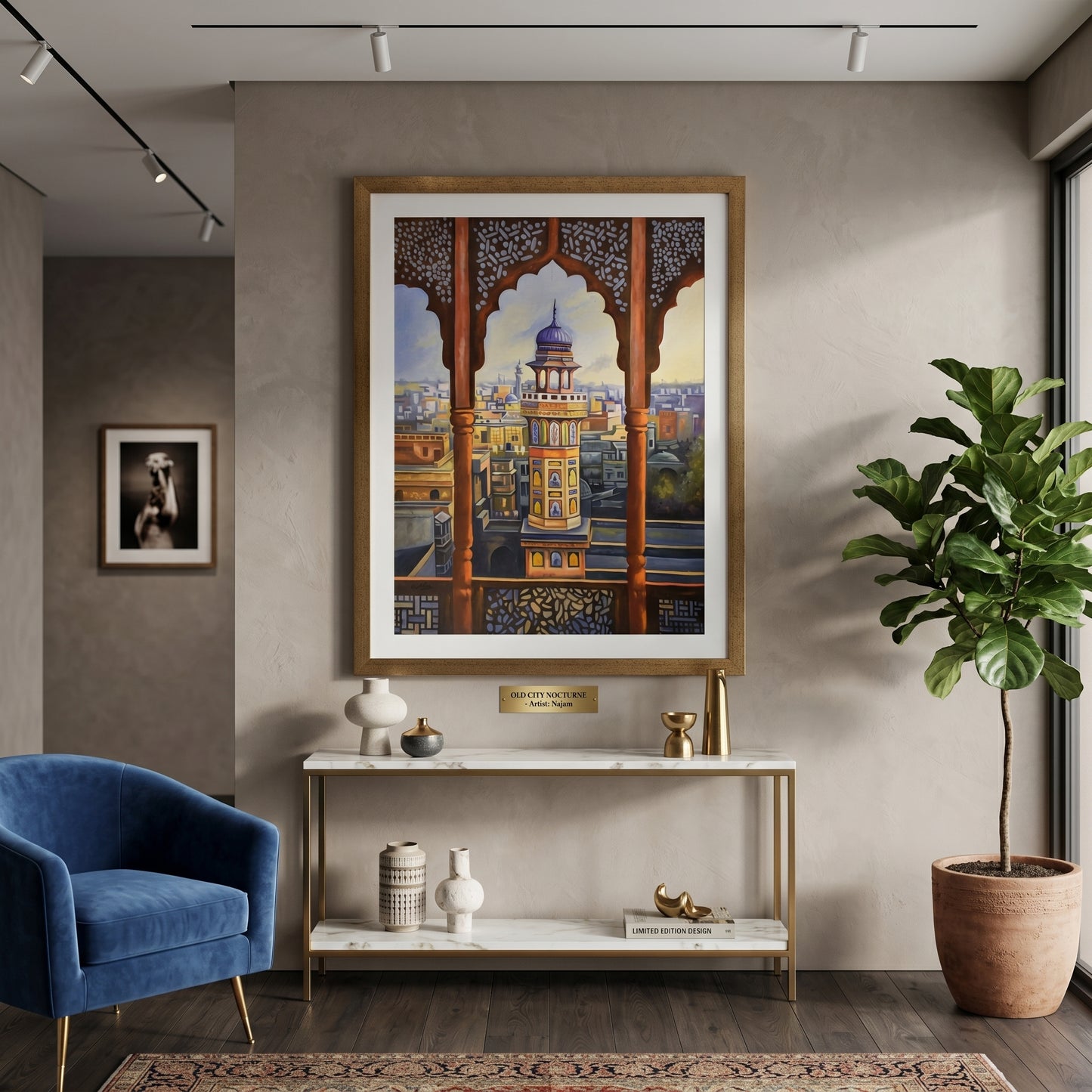 Heritage Passage™ – Old City Cultural Handmade Oil Painting on Canvas