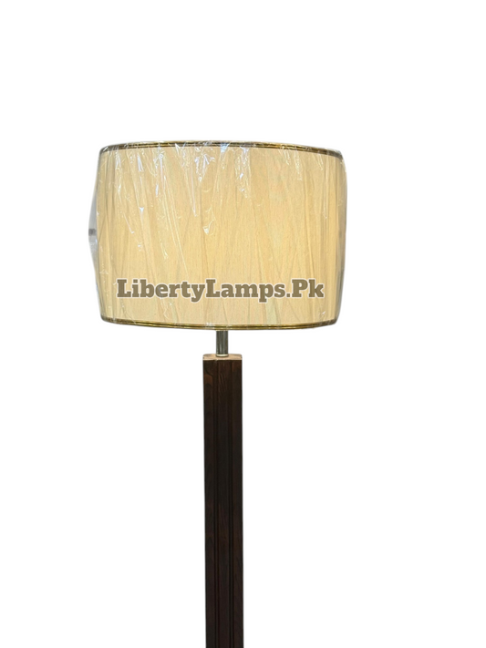 💡 Classic Wooden Floor Lamp – Natural Elegance (Single) 💡