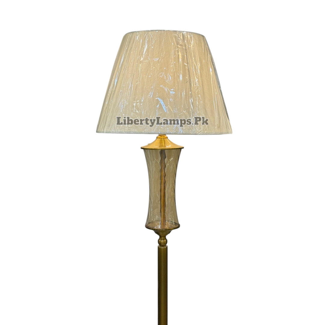 💡 Elegant Glass Floor Lamp – Timeless Clarity (Single) 💡