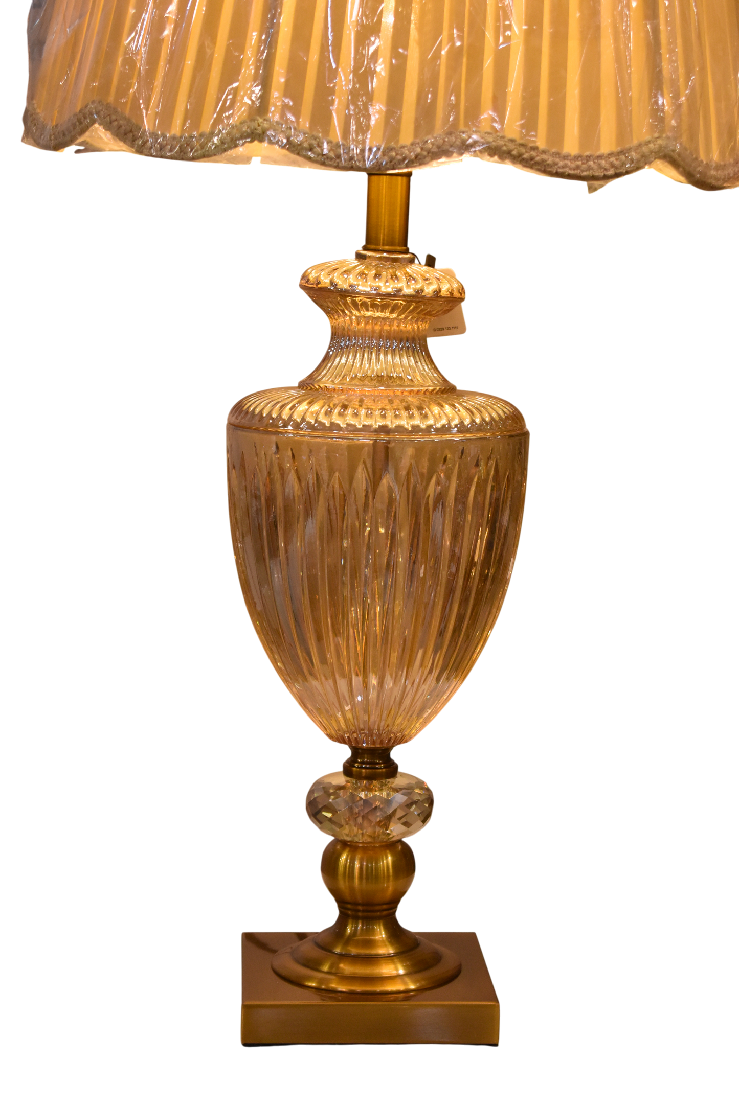 Imperial Aura Glass Table Lamp (Pair)