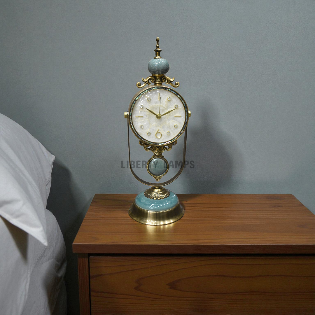Royal Elegance Table Clock (Single)