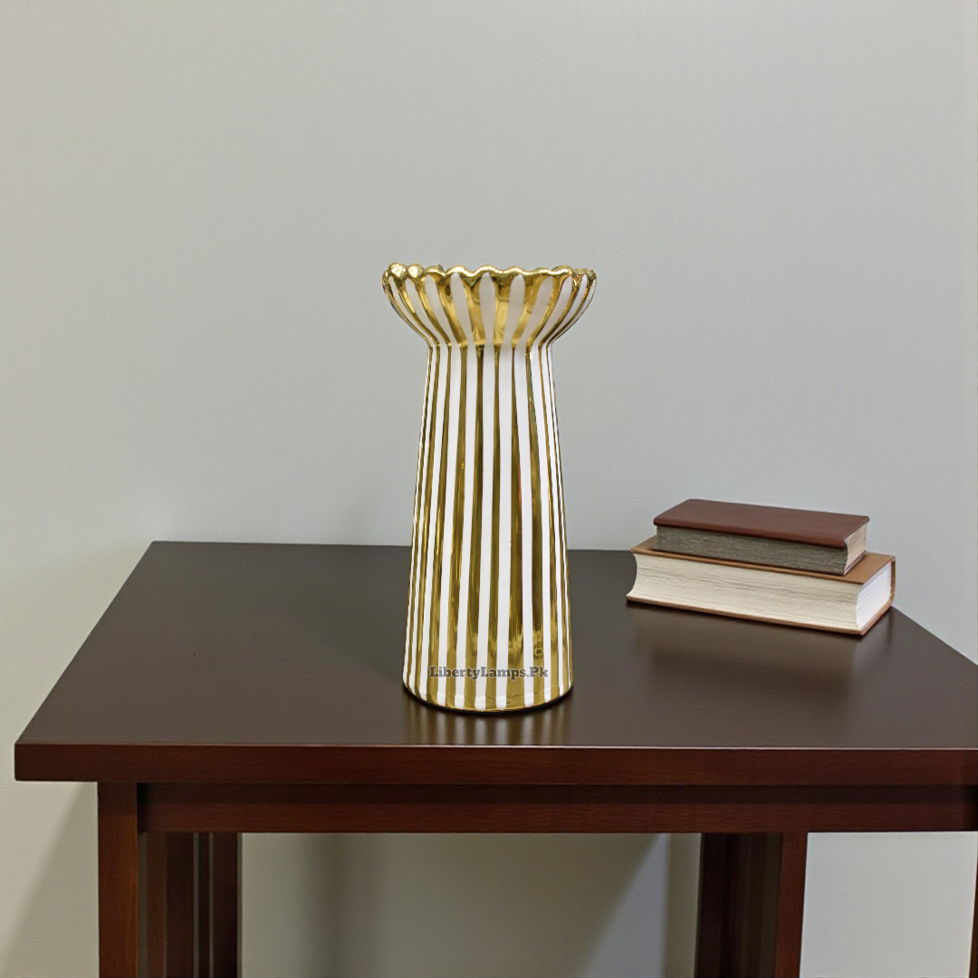 Elegant Porcelain Flower Vase (Single)