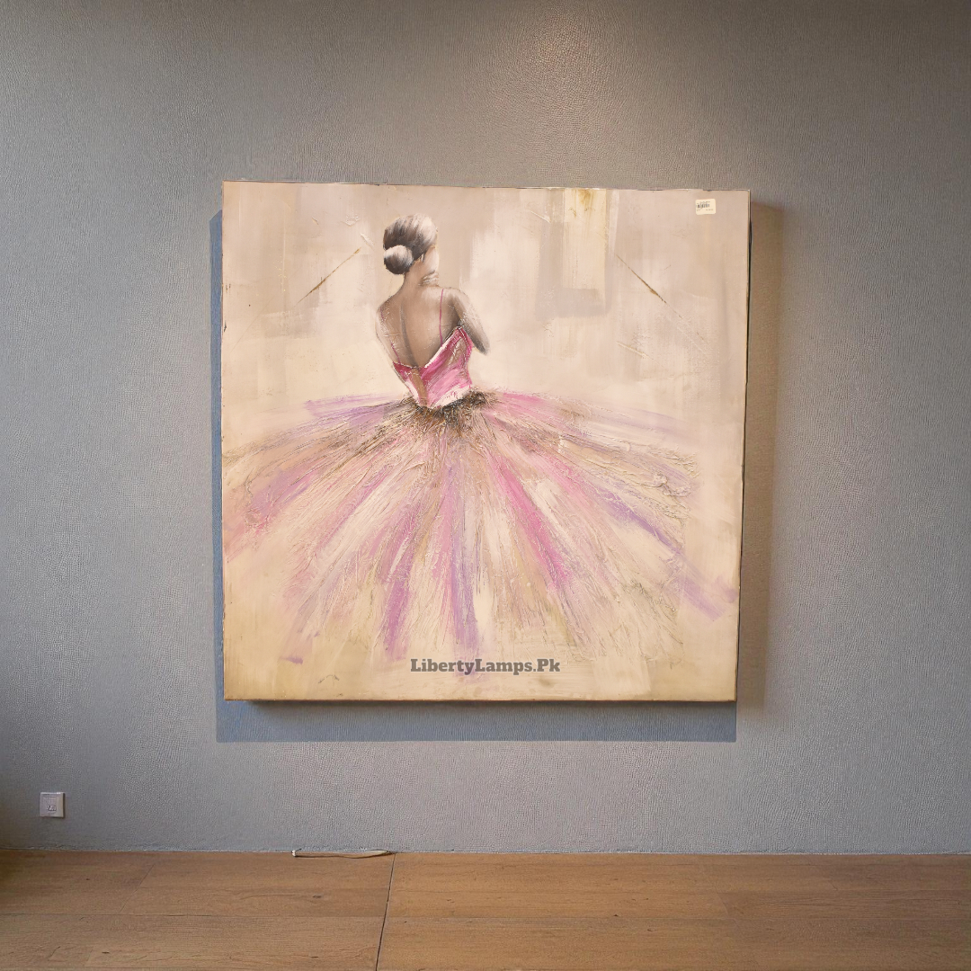 Human Essence 3D Figurative Painting on Canvas (Single)