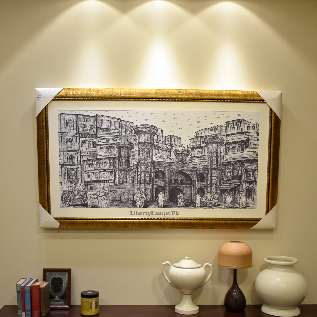 Pencil Sketch on Canvas (Single)