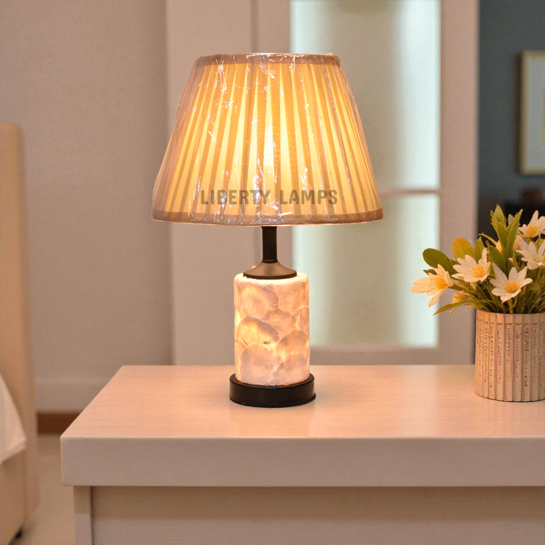 Mother Pearl Double Light Table Lamp (Pair)