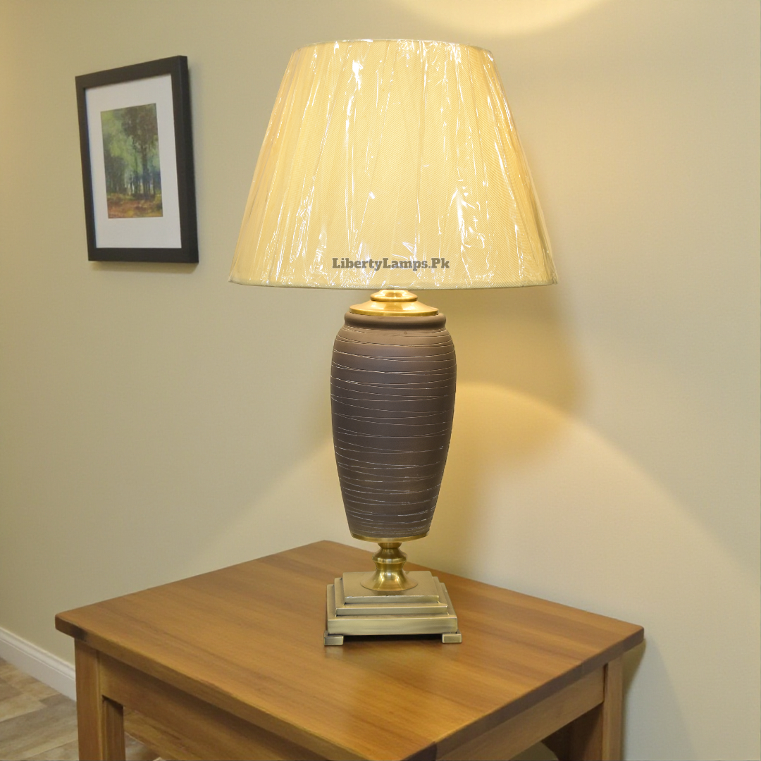 Tera Cotta Table Lamp (Pair)