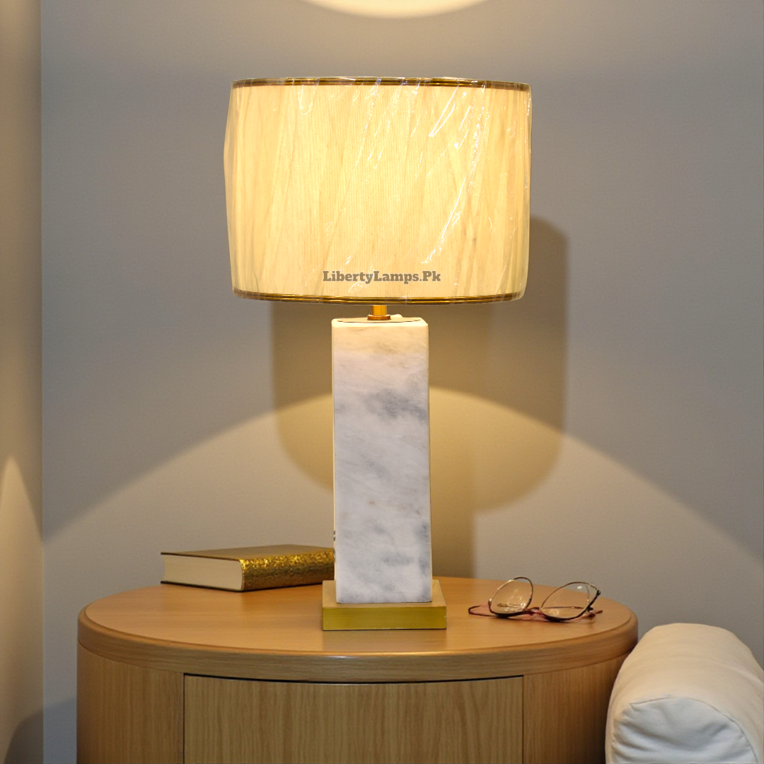 Marble Table Lamp (Pair)