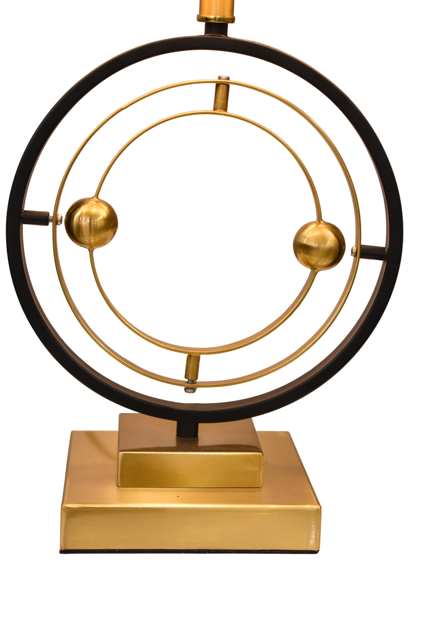 Golden Aura Metal Table Lamp (Pair)