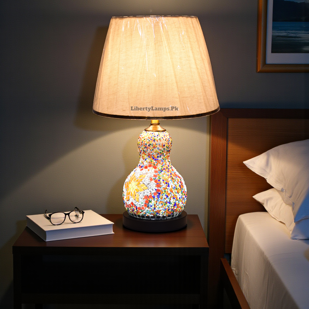 Mosaic Turkish Table Lamp (Pair)Mosaic Turkish Table Lamp (Pair)