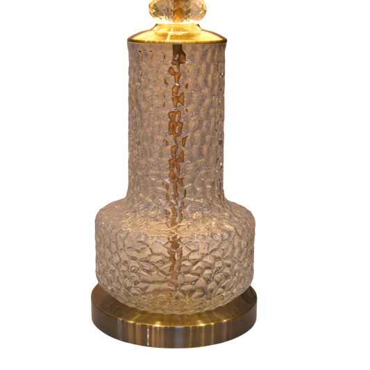 ✨ Crystal Edge Cutting Glass Table Lamp (Pair) ✨