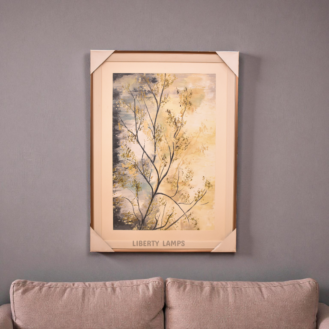 Radiant Blooms – Floral Oil Painting (Single)