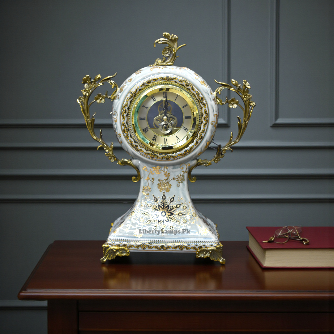 Royal Table Clock with Double Light (Single)