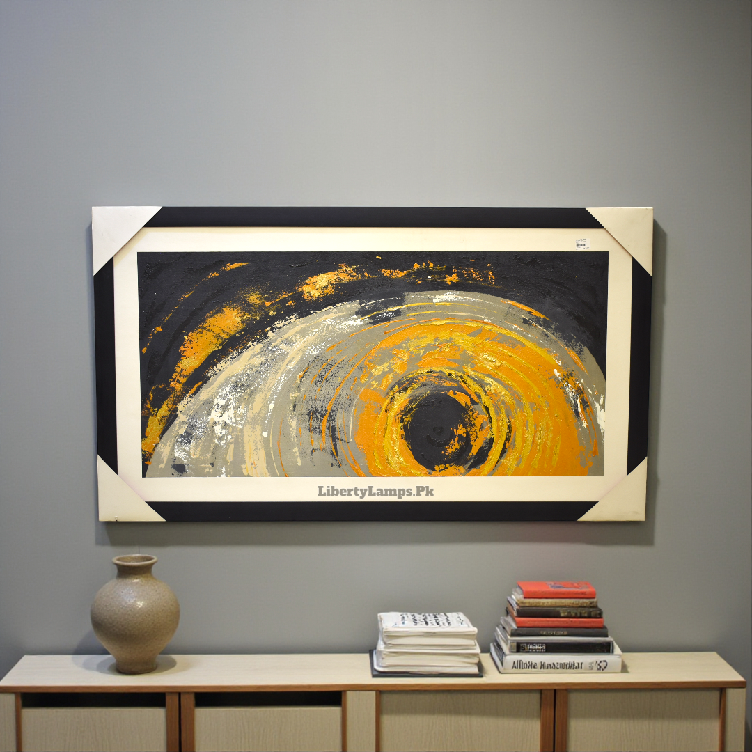 Abstract Oil Painting on Canvas (Single)