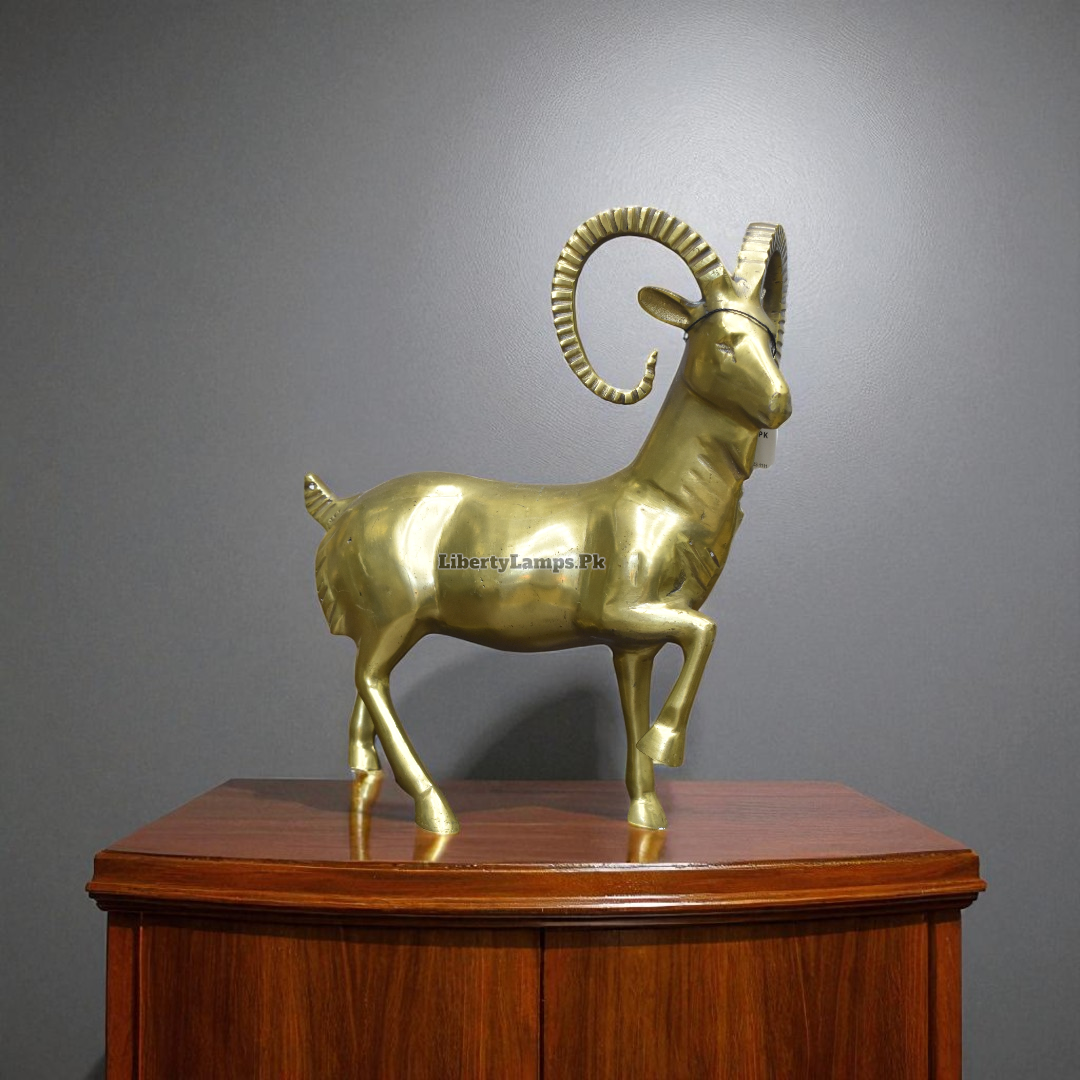 Markhor Original Brass Decoration Piece (Single) 🦌✨