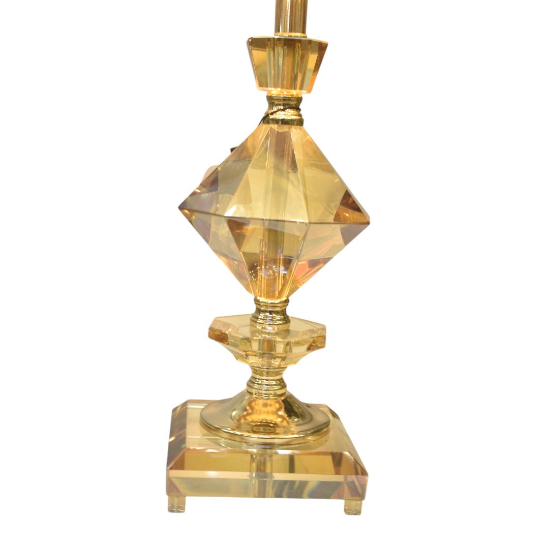 Crystal Glass Table Lamp (Pair)