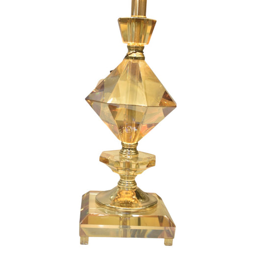 Crystal Glass Table Lamp (Pair)