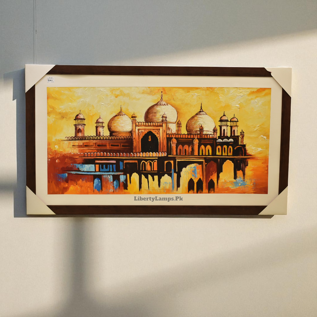 Royal Remains – Old Mahal Oil Painting (Single)