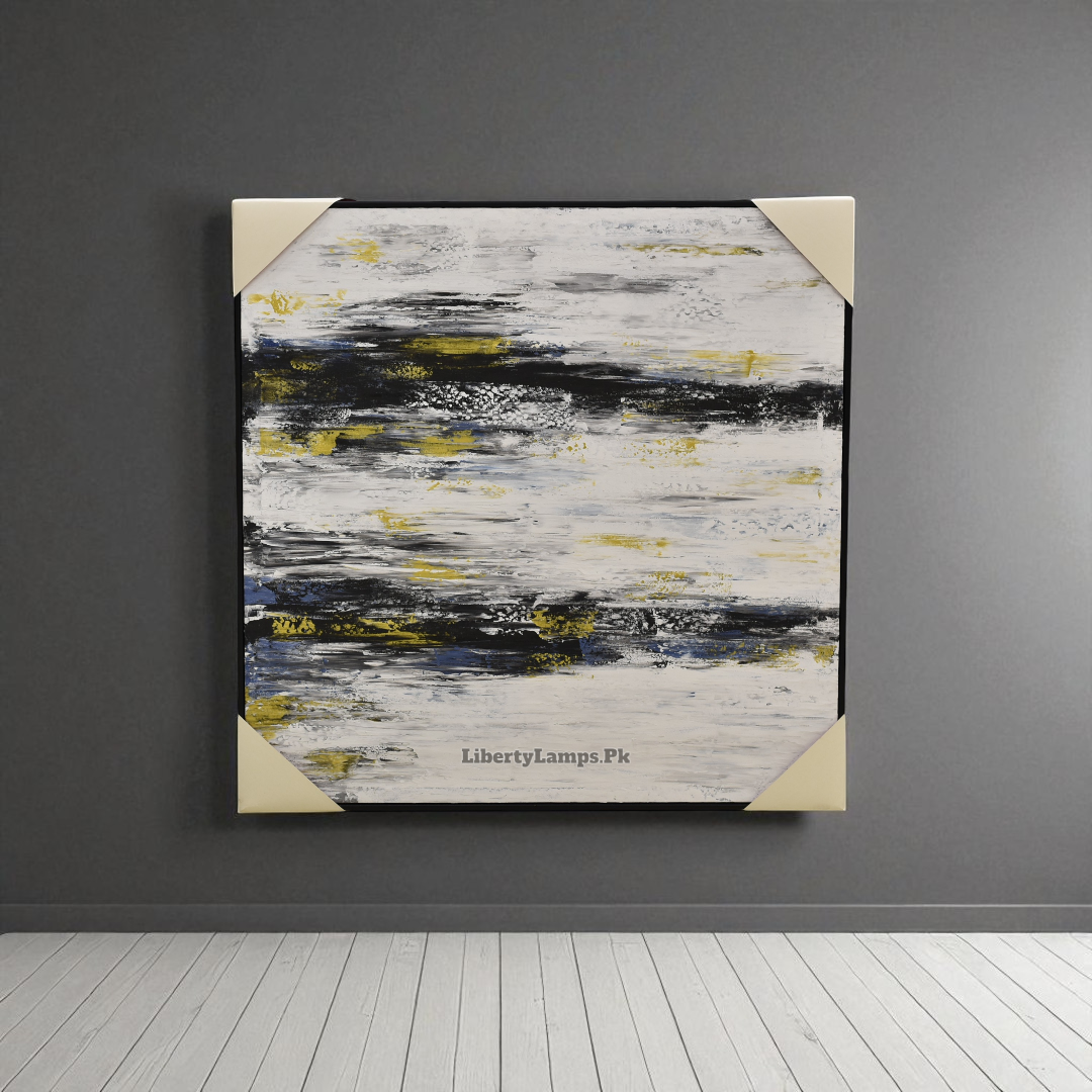 Ethereal Hues Abstract Oil Painting on Canvas (Single)