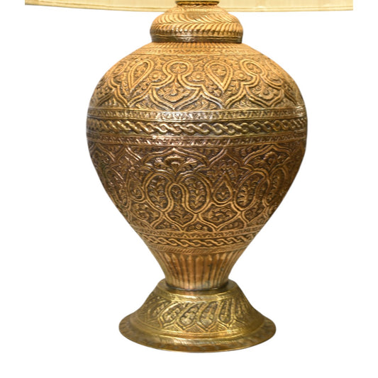 Golden Heritage Brass Table Lamp (Pair)