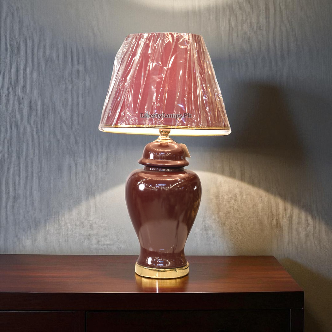 Elegant Glow Ceramic Table Lamp (Pair) 🌸✨