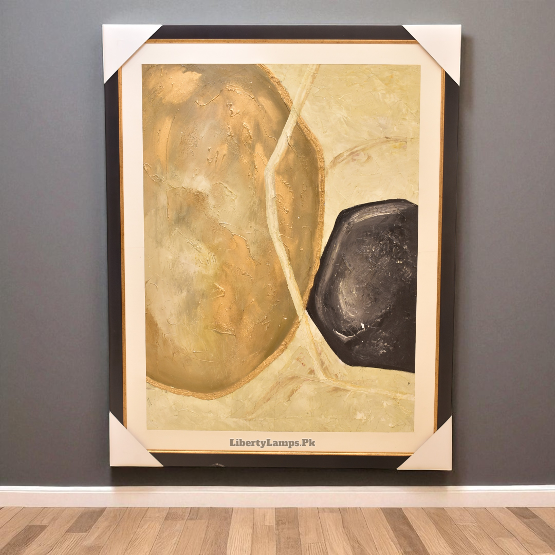 Ethereal Waves Abstract Oil Painting (Single) 🎨✨