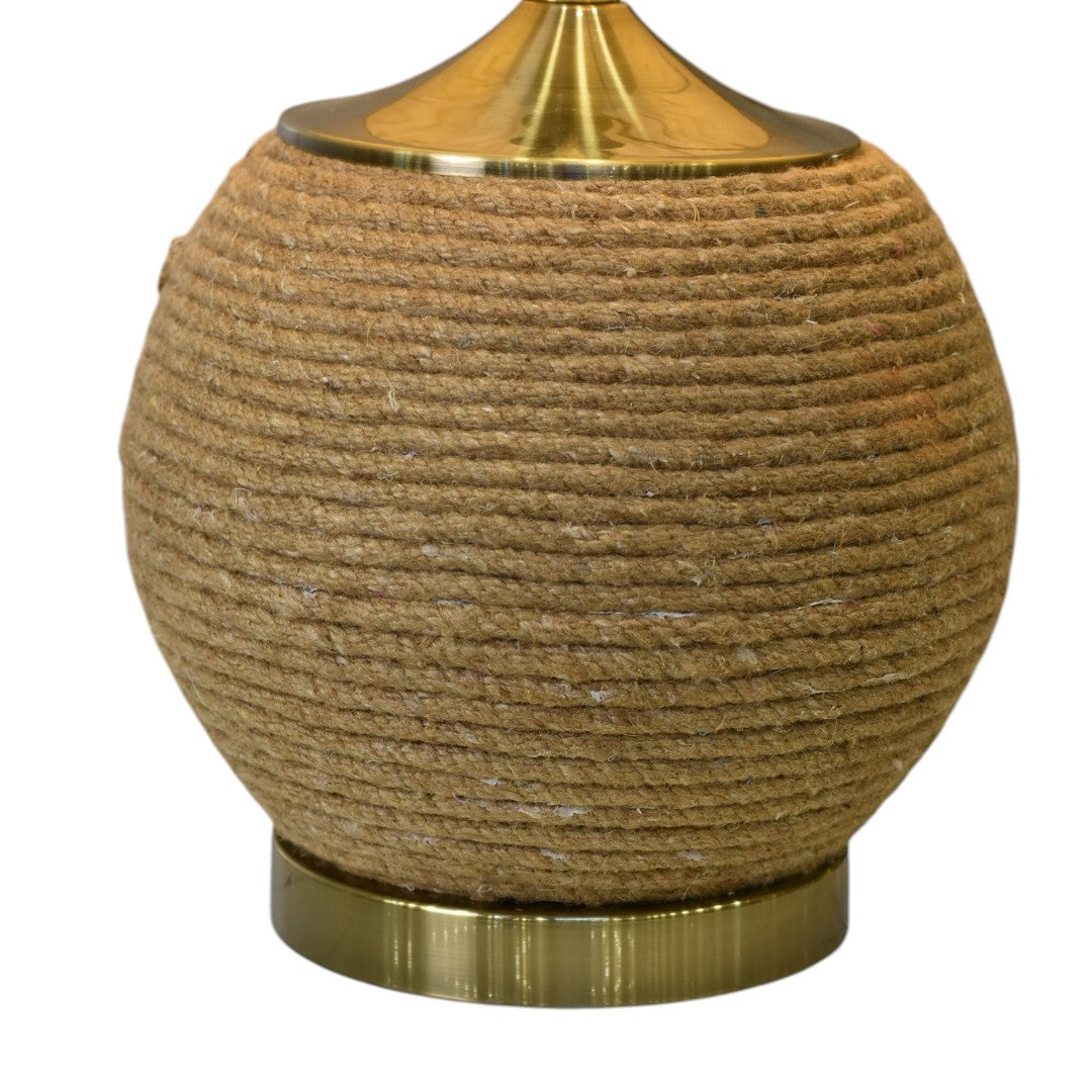 Rustic Wooden Table Lamp (Pair)