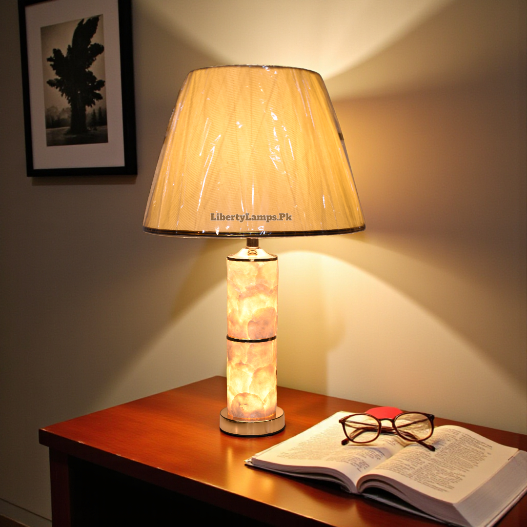 Mother of Pearl Double Light Table Lamp (Pair)