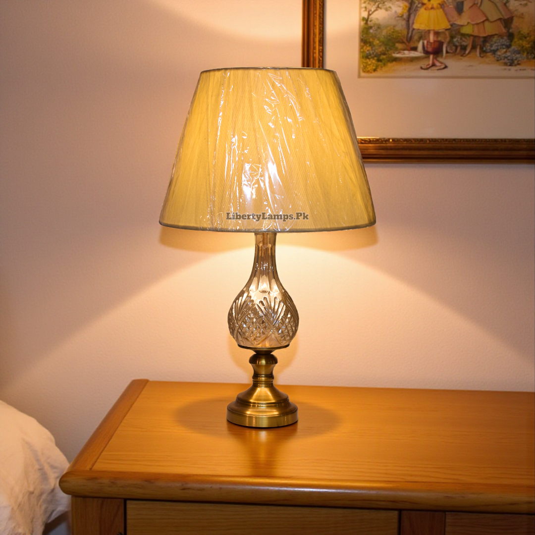 Cut Glass Elegance Table Lamp (Pair)