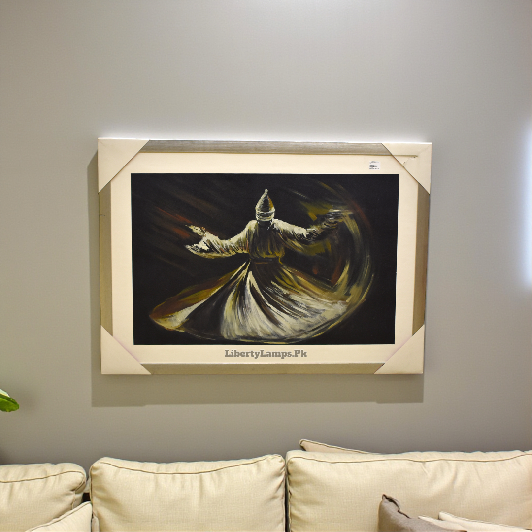 Sofi Calligraphy Oil Painting on Canvas (Single)