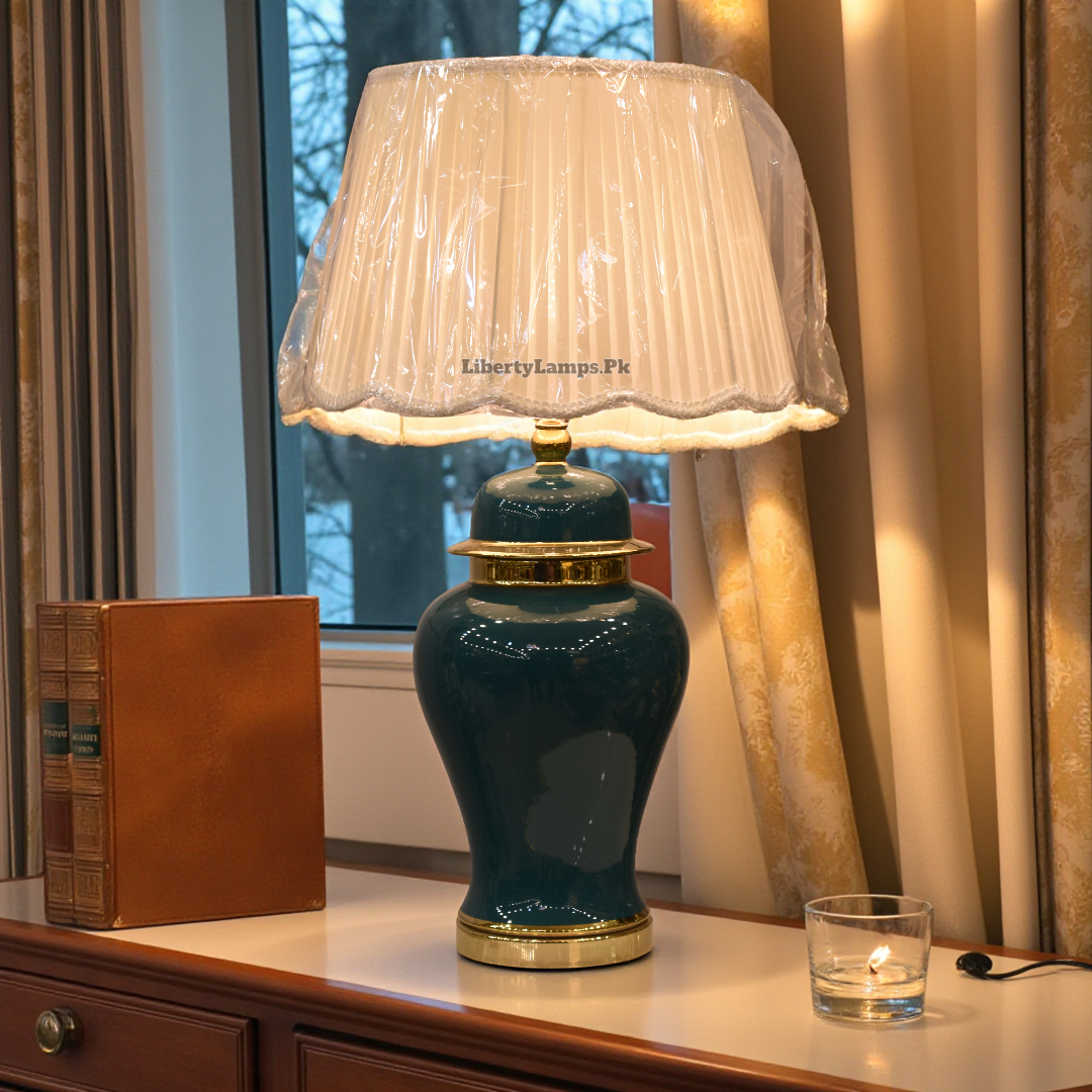 Porcelain Elegance Table Lamp (Pair)