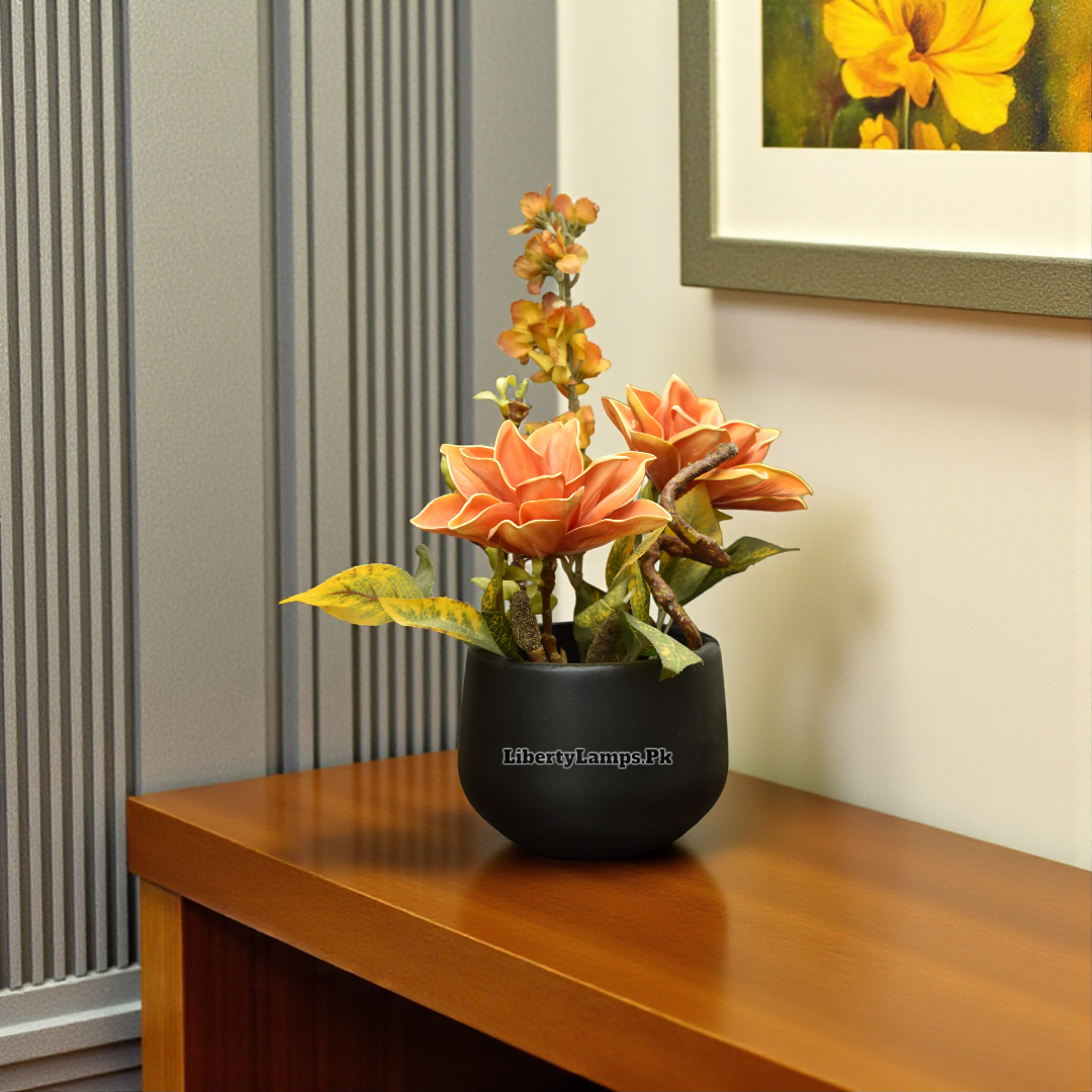 Verdant Charm Planter with Pot (Single)