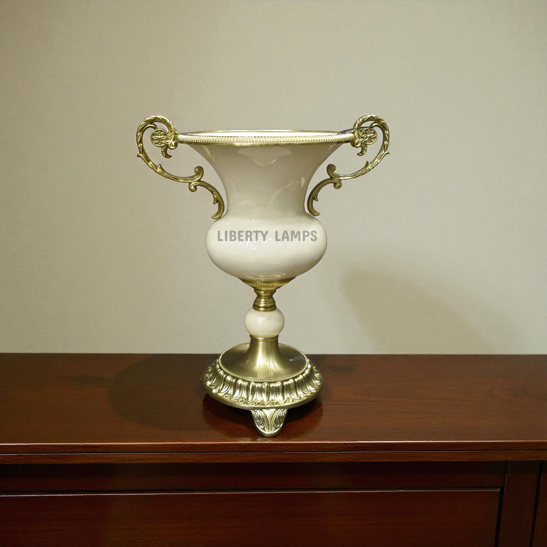Heritage Handle Ceramic Vase (Single)
