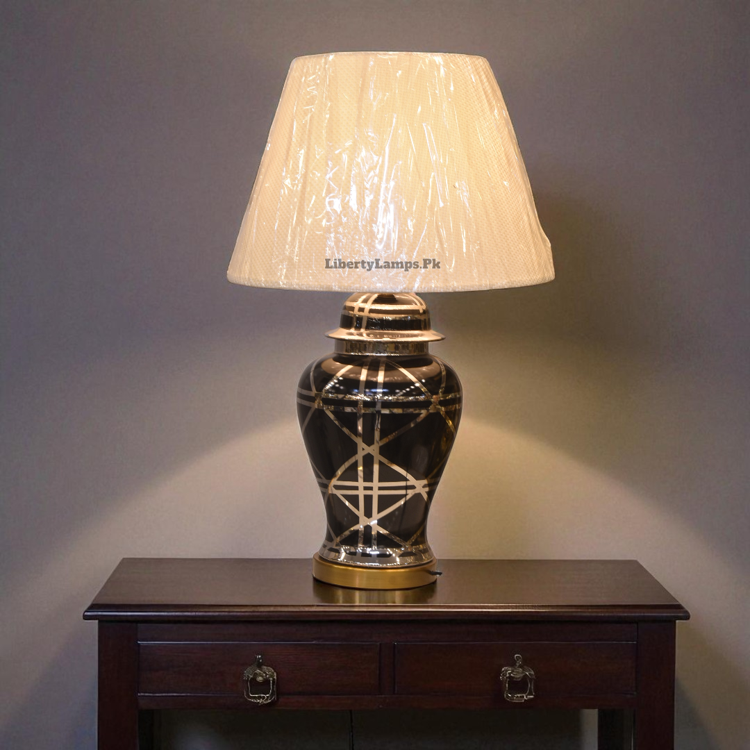 Timeless Glow – Ceramic Table Lamp (Pair) ✨🏮