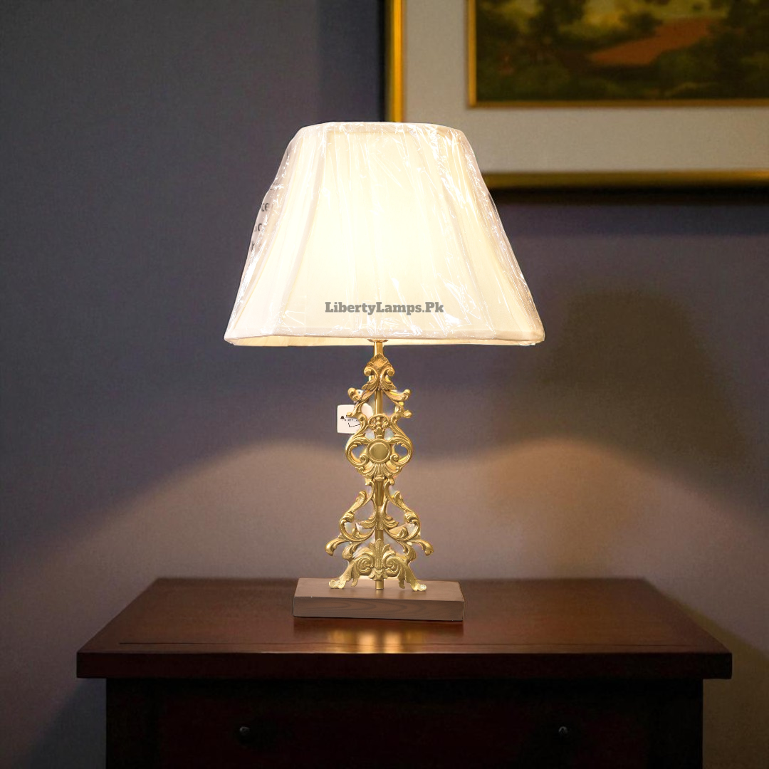 Modern Elegance Metal Table Lamp (Pair) ✨🖤