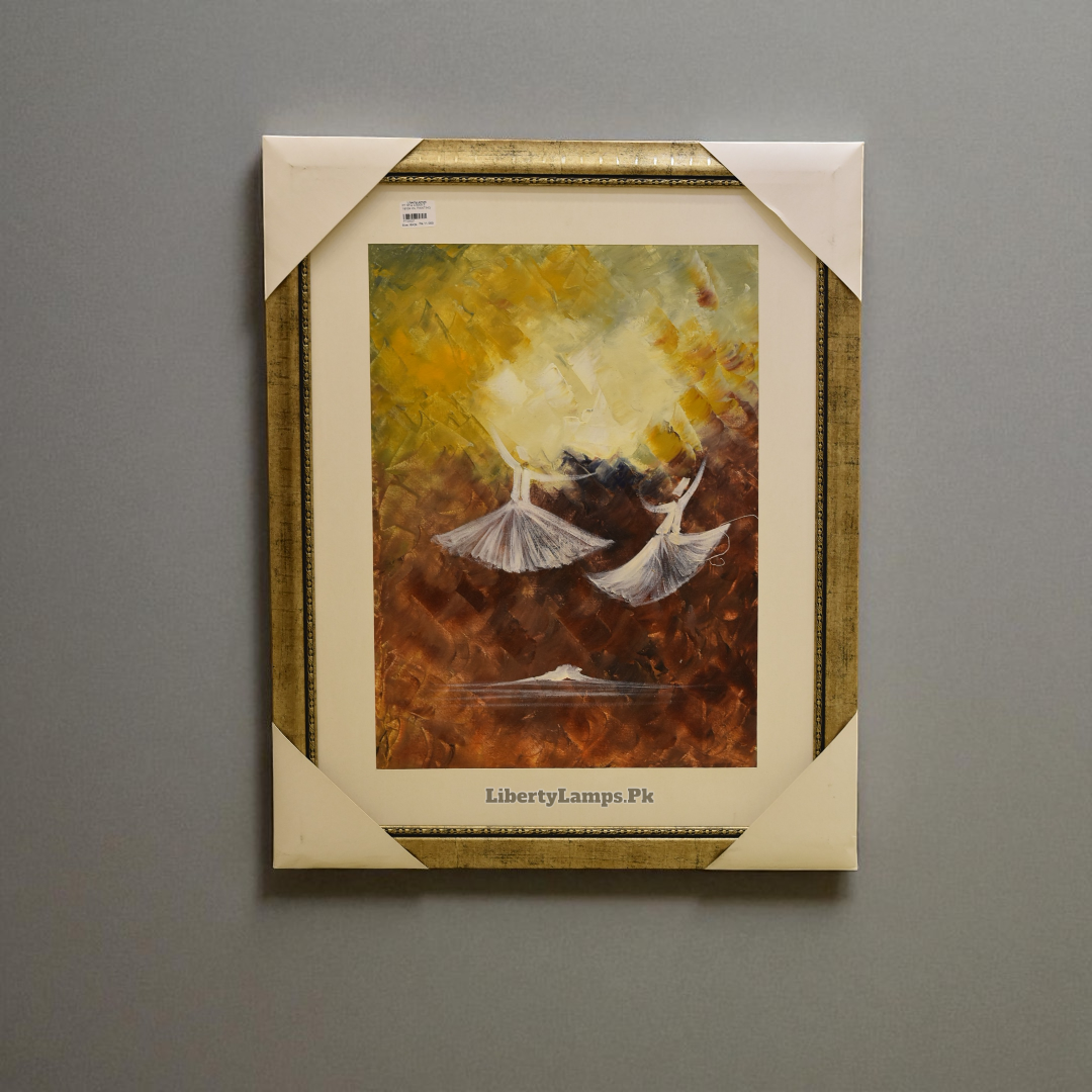 Sufi Oil Painting on Canvas (Single)